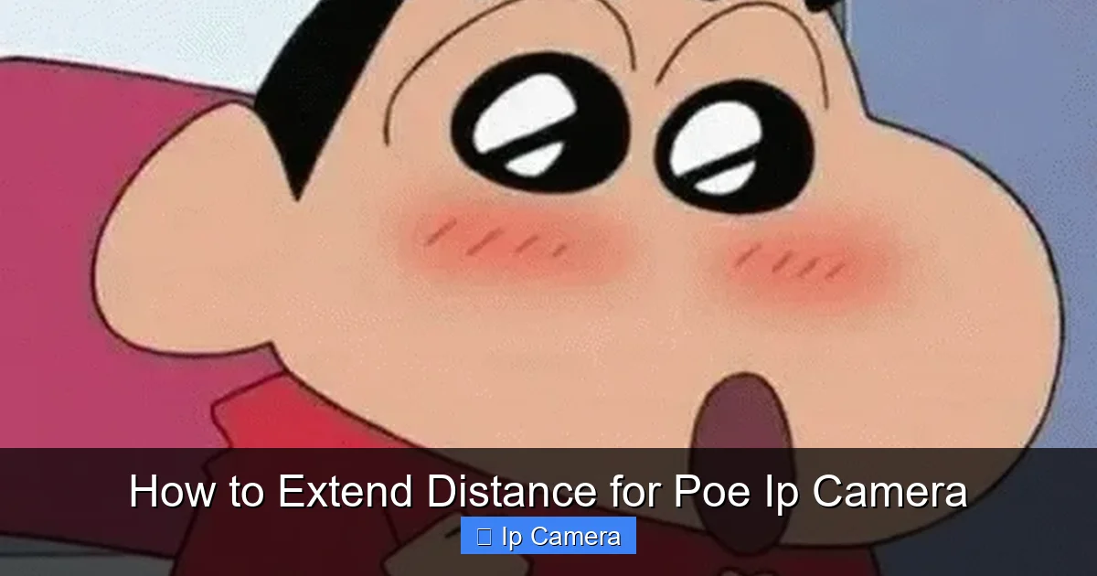 How to Extend Distance for Poe Ip Camera
