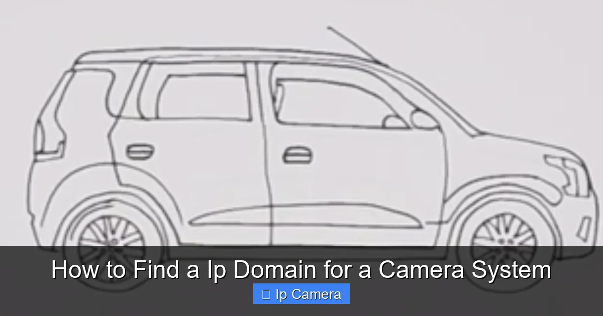 How to Find a Ip Domain for a Camera System