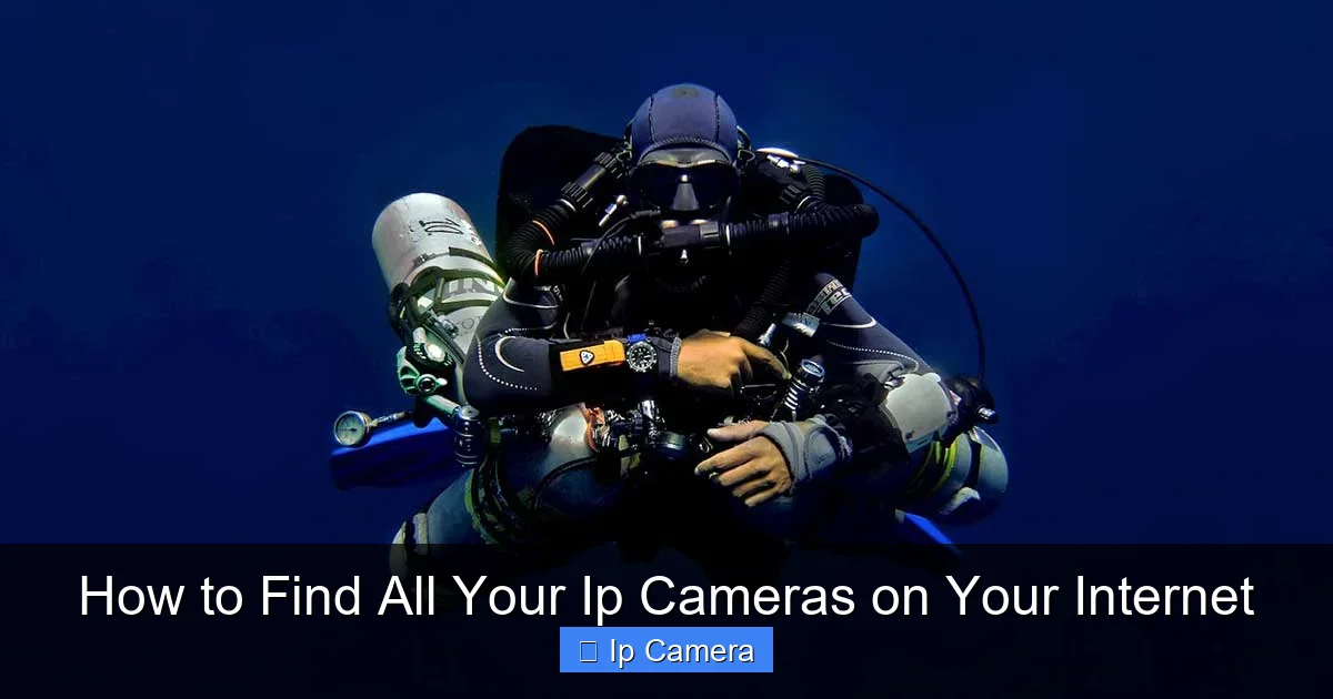 How to Find All Your Ip Cameras on Your Internet