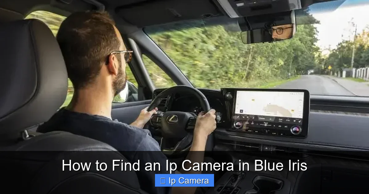 How to Find an Ip Camera in Blue Iris