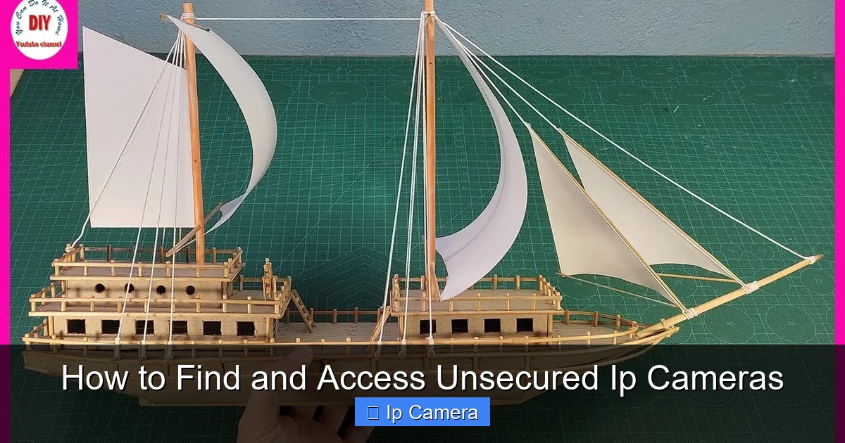 How to Find and Access Unsecured Ip Cameras