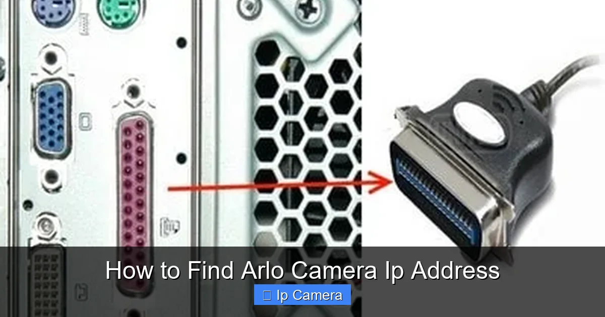 How to Find Arlo Camera Ip Address