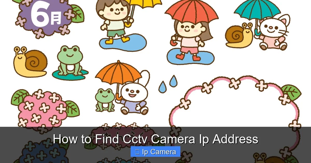How to Find Cctv Camera Ip Address