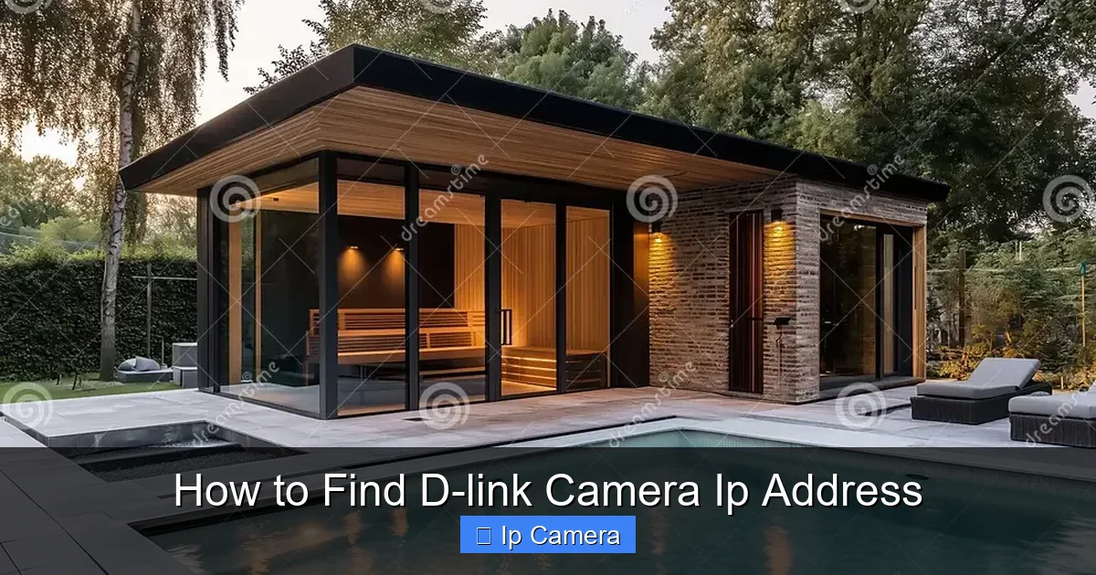 How to Find D-link Camera Ip Address