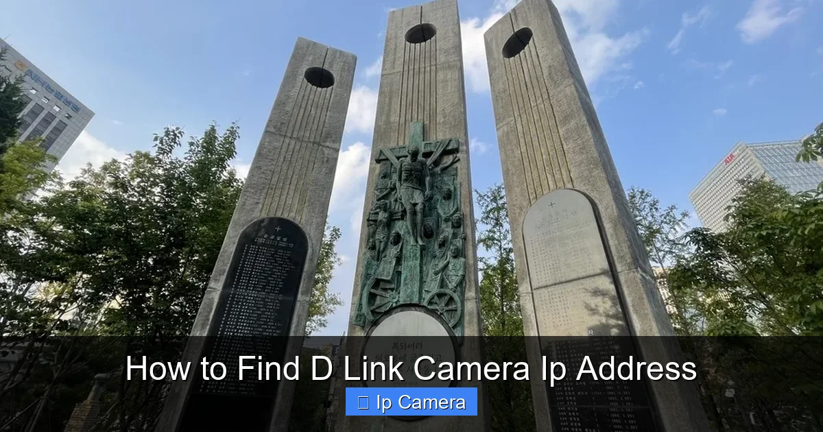 How to Find D Link Camera Ip Address
