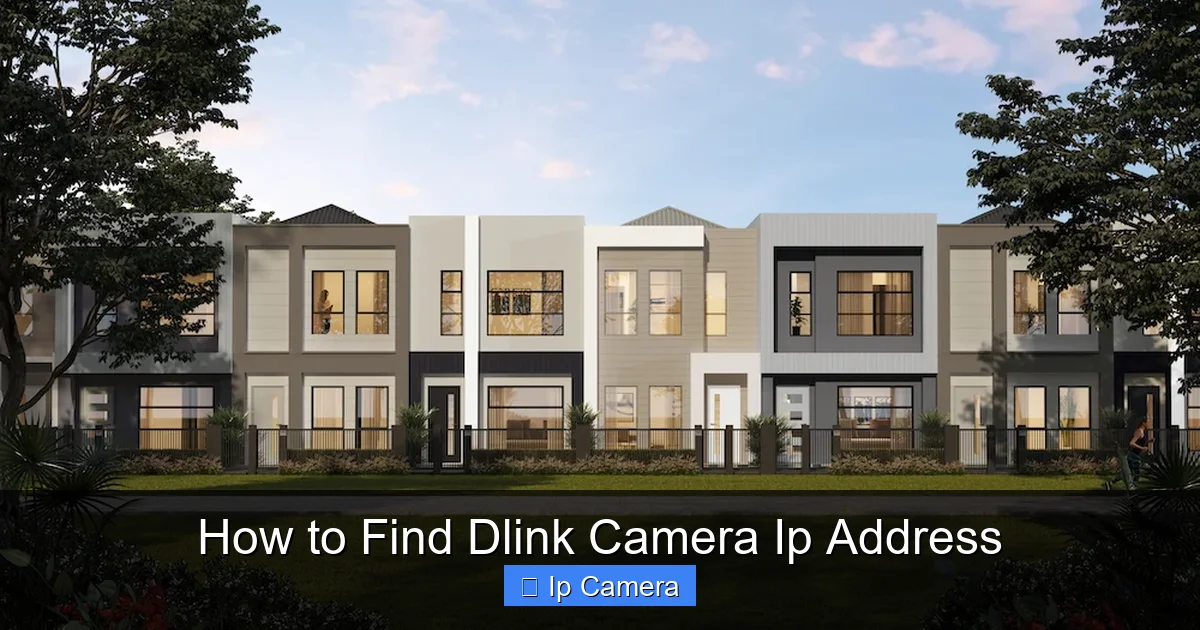 How to Find Dlink Camera Ip Address