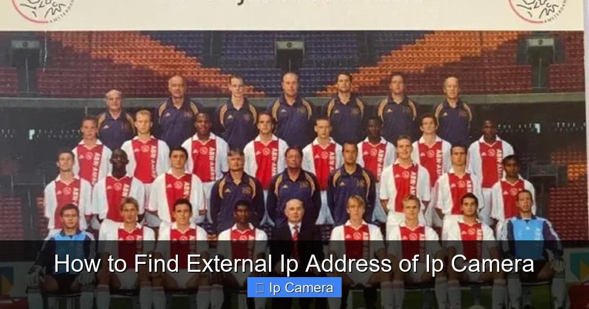 How to Find External Ip Address of Ip Camera