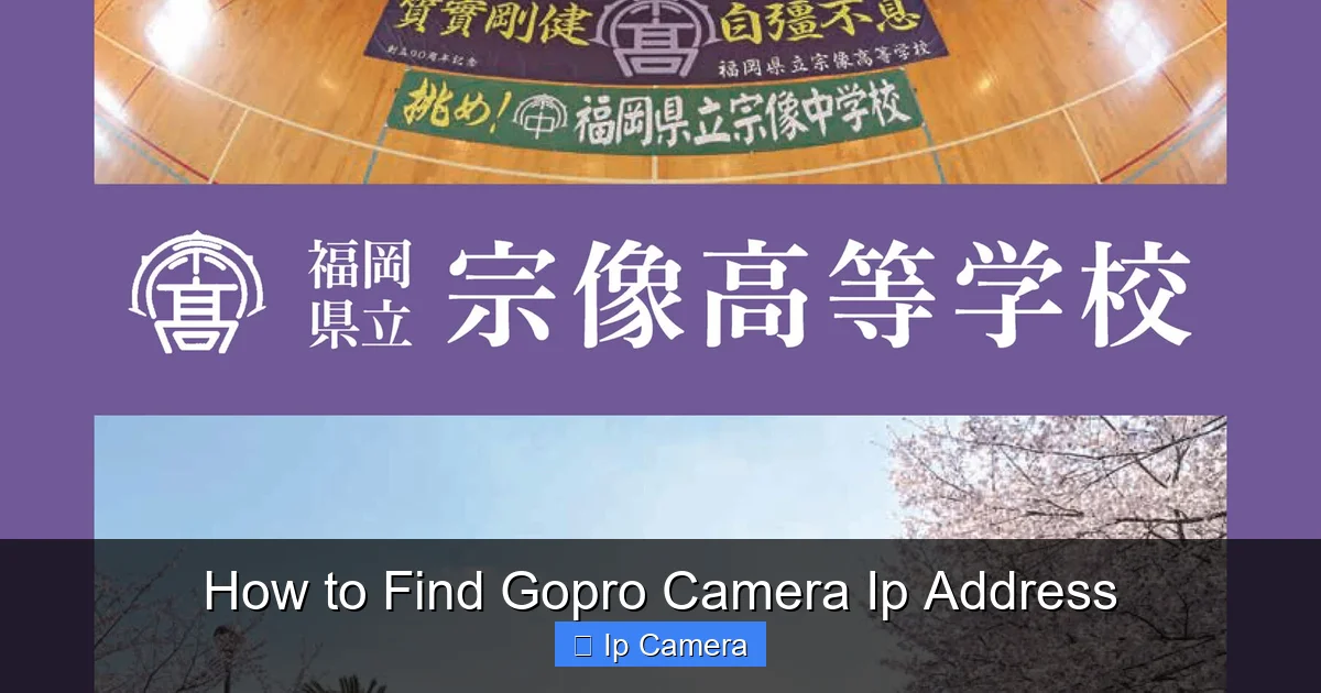 How to Find Gopro Camera Ip Address