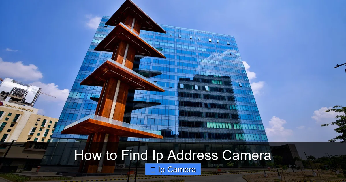 How to Find Ip Address Camera