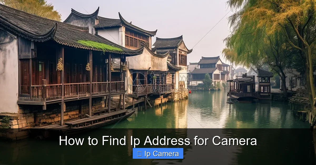 How to Find Ip Address for Camera