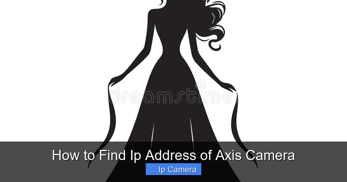 How to Find Ip Address of Axis Camera