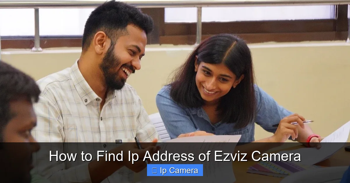 How to Find Ip Address of Ezviz Camera