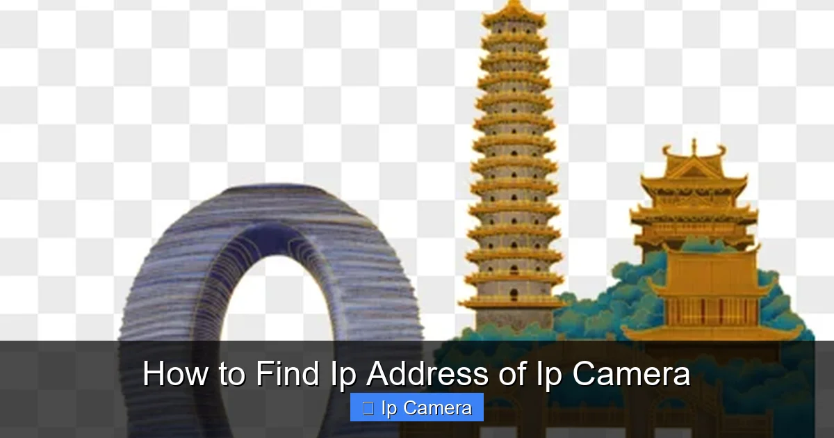 How to Find Ip Address of Ip Camera