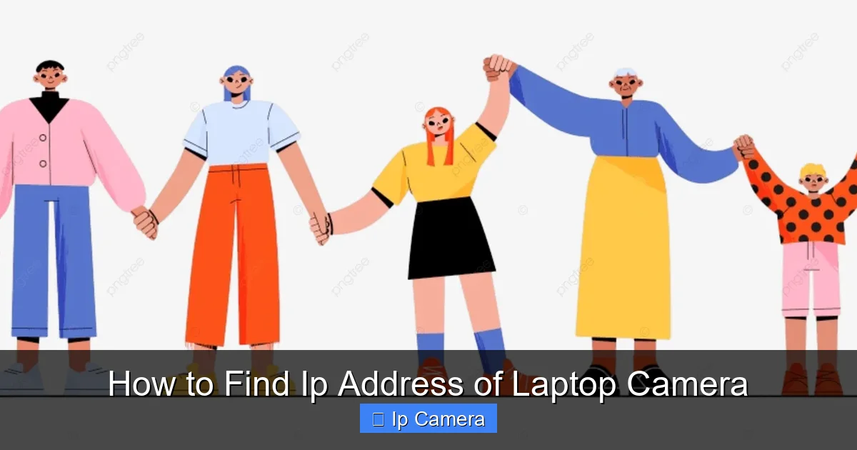 How to Find Ip Address of Laptop Camera