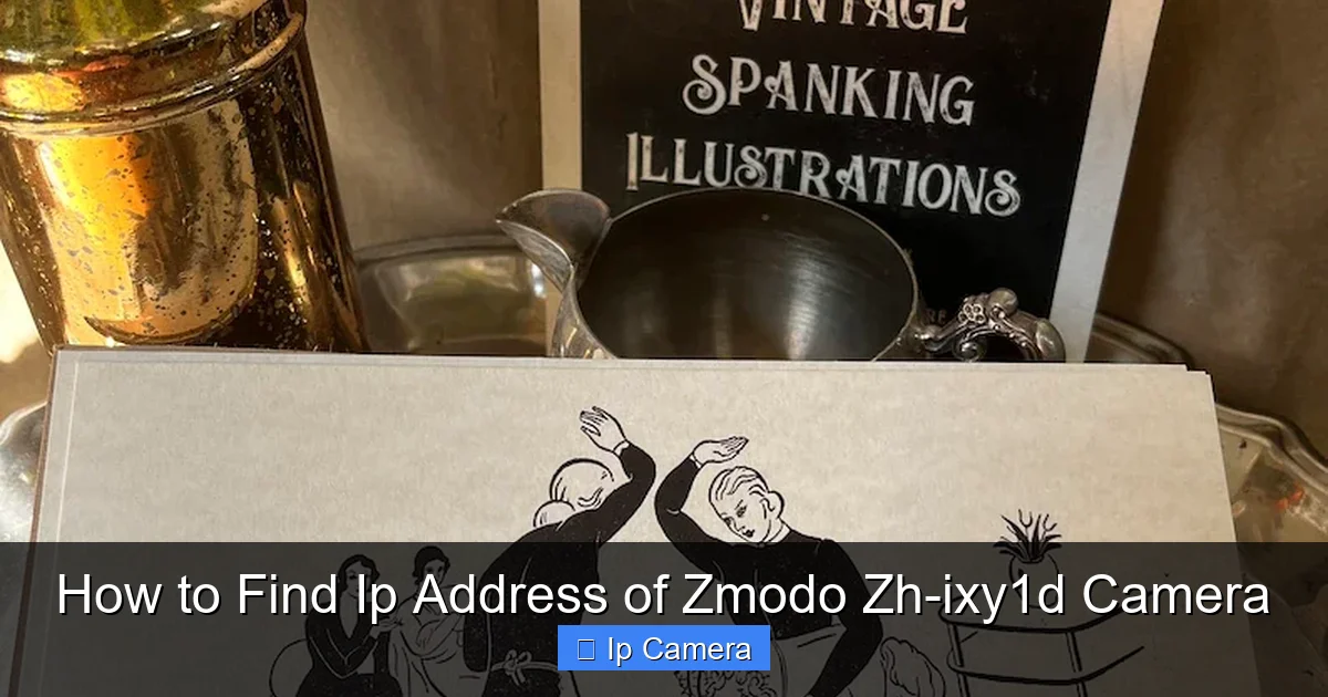 How to Find Ip Address of Zmodo Zh-ixy1d Camera