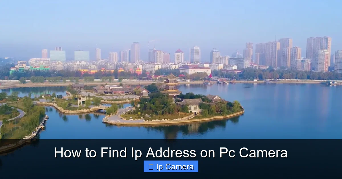How to Find Ip Address on Pc Camera