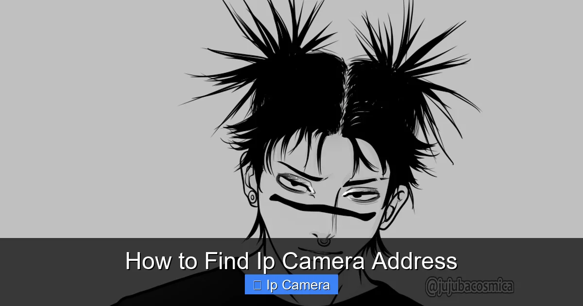 How to Find Ip Camera Address