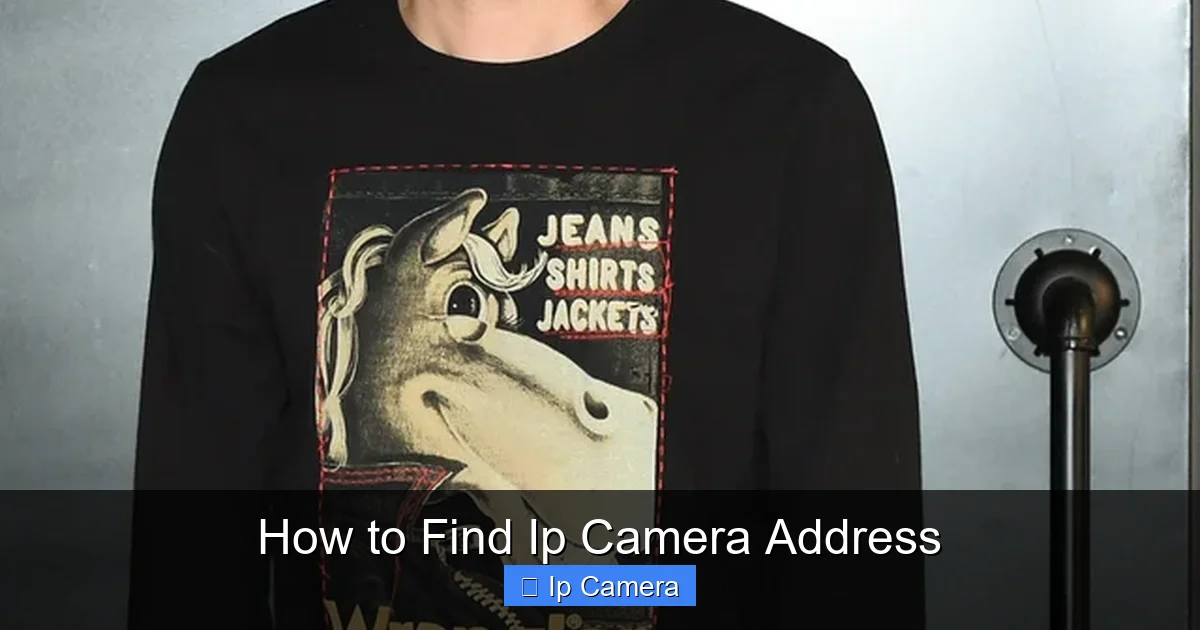 How to Find Ip Camera Address