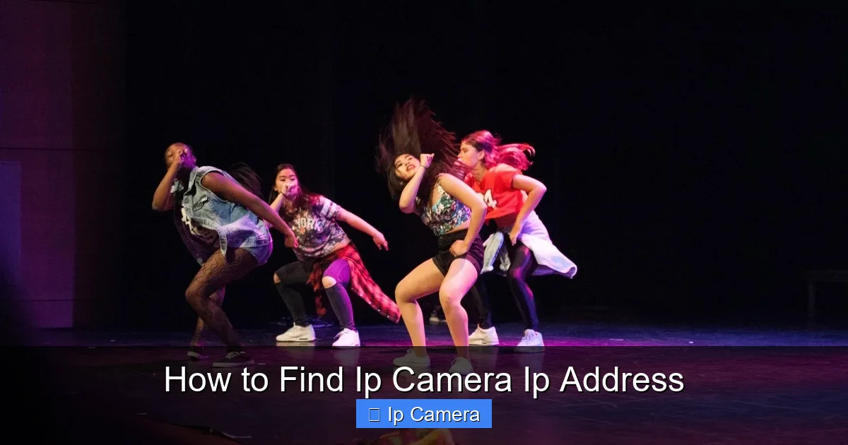 How to Find Ip Camera Ip Address
