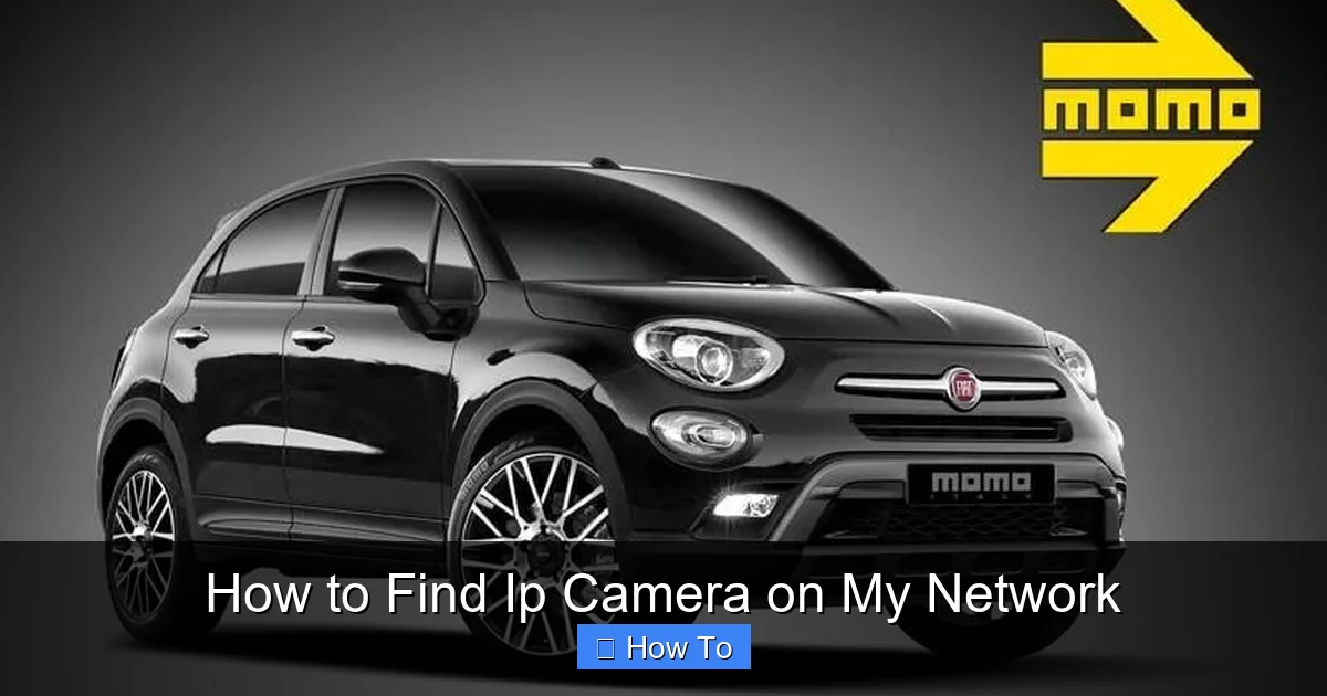 How to Find Ip Camera on My Network