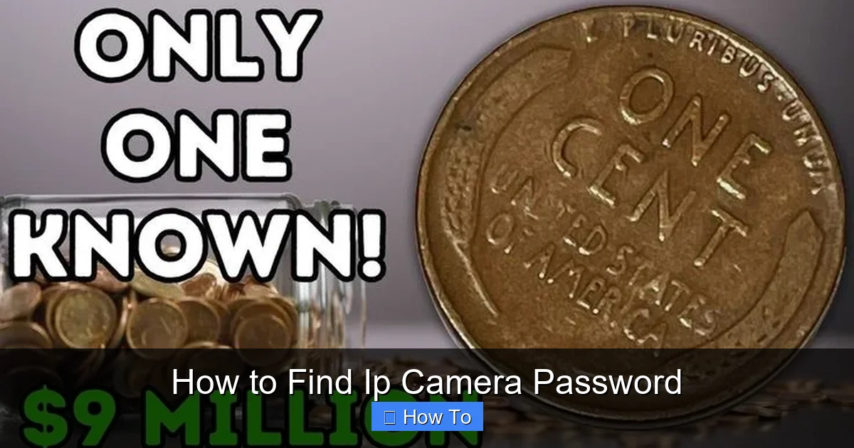 How to Find Ip Camera Password