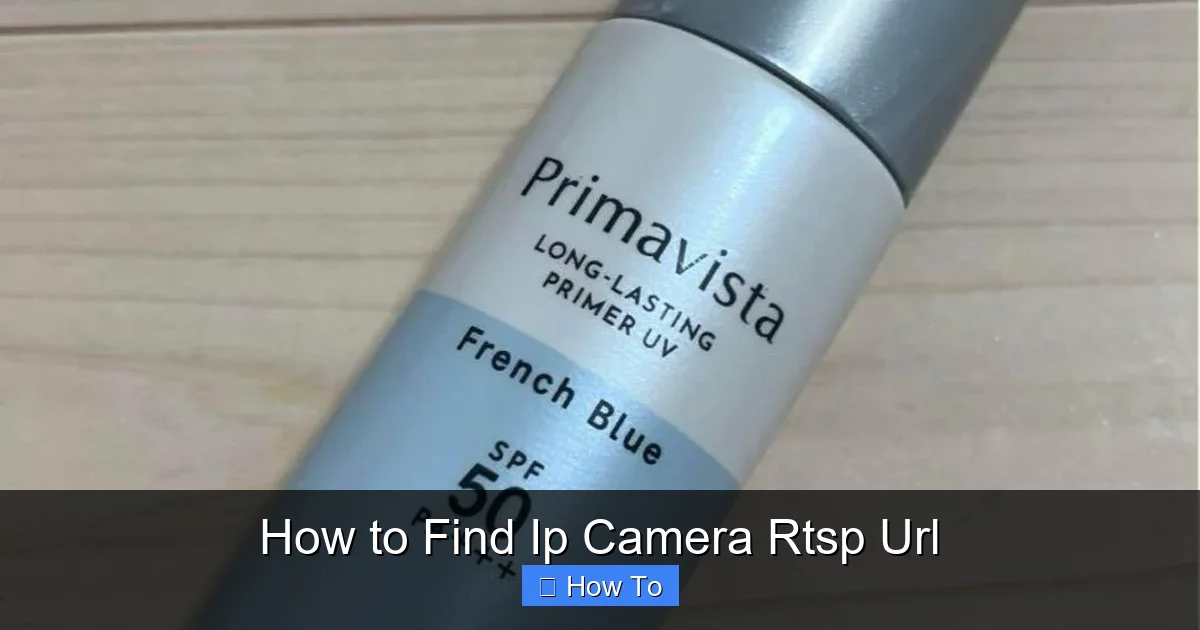 How to Find Ip Camera Rtsp Url