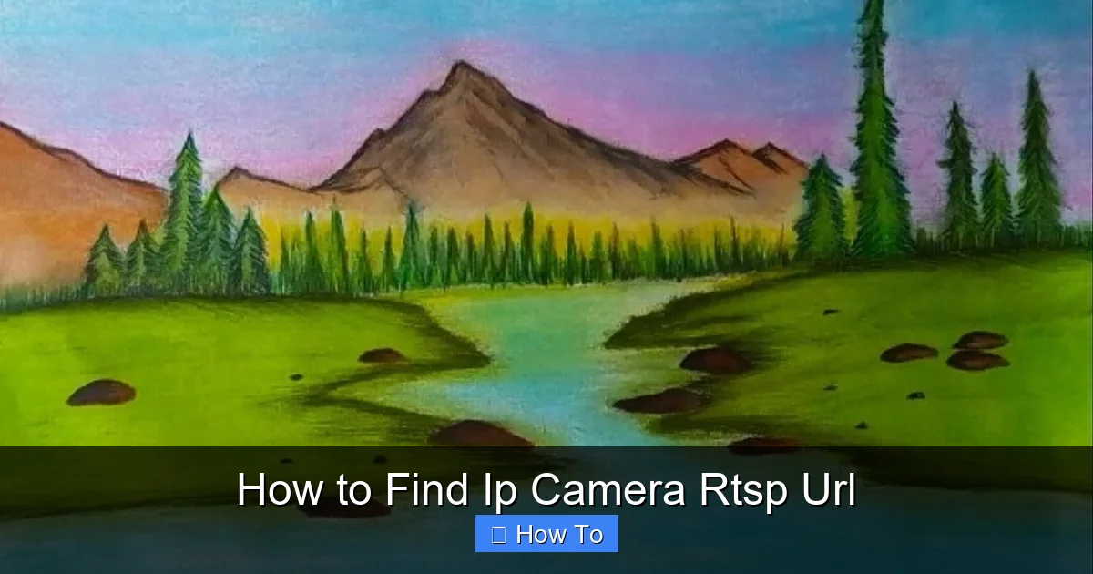 How to Find Ip Camera Rtsp Url