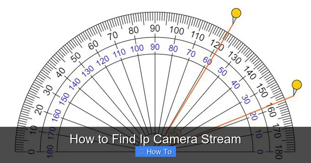 How to Find Ip Camera Stream
