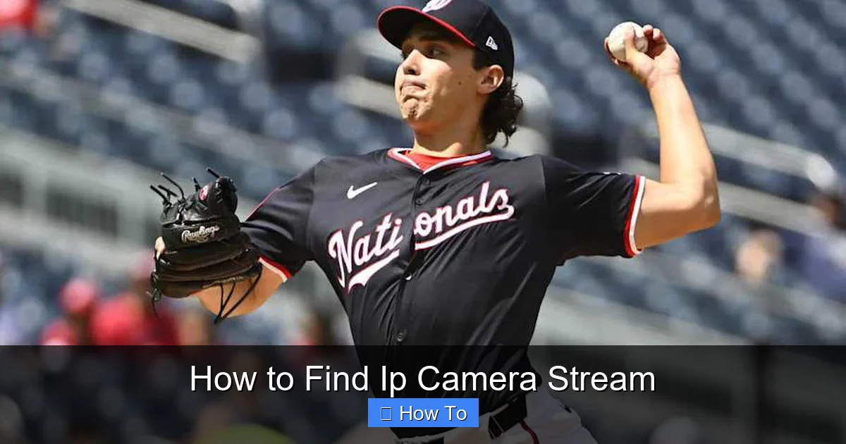 How to Find Ip Camera Stream