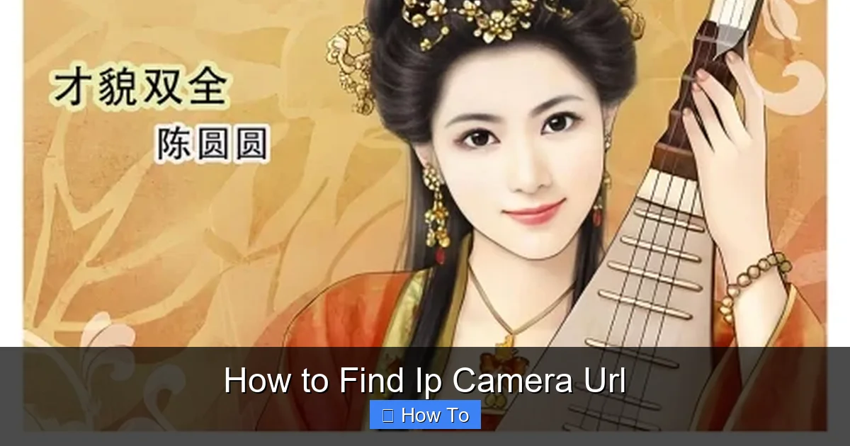 How to Find Ip Camera Url