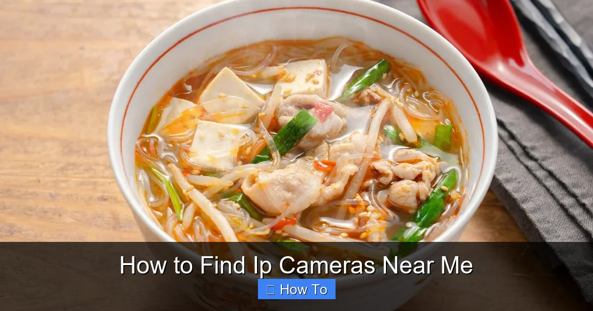 How to Find Ip Cameras Near Me