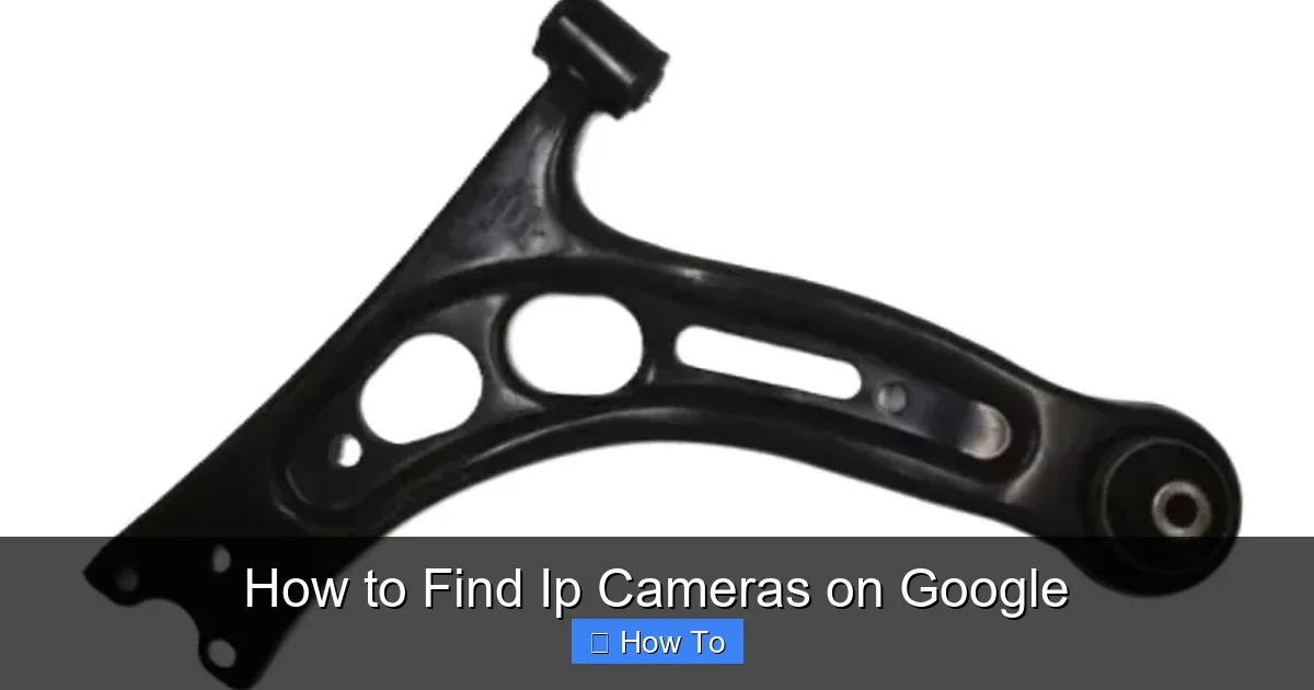How to Find Ip Cameras on Google