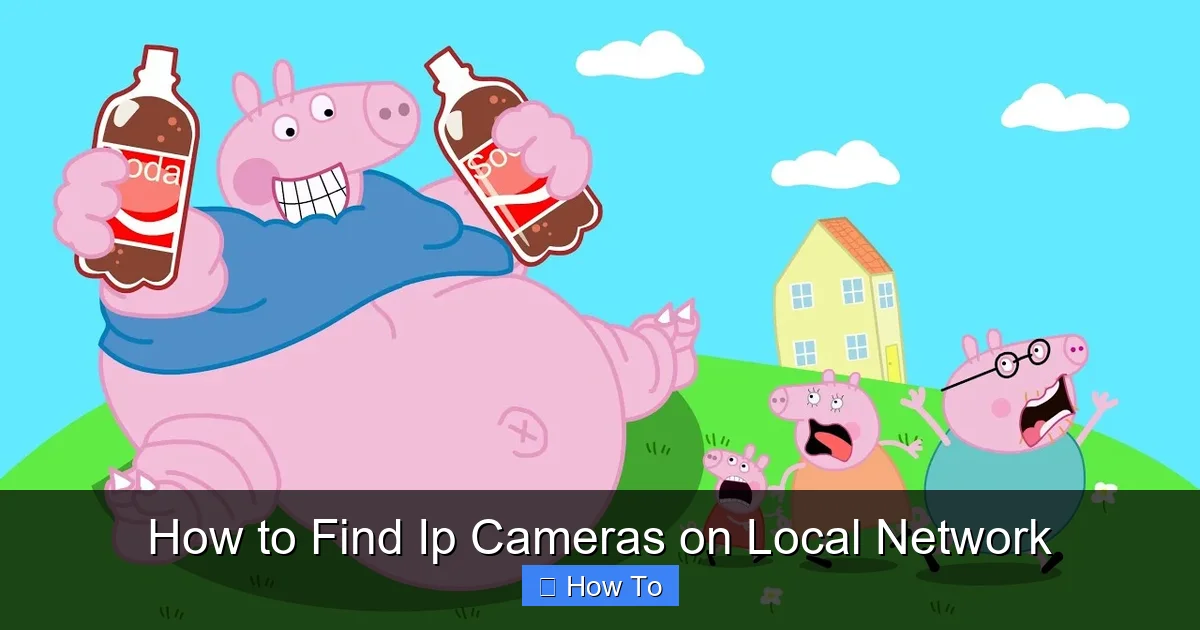 How to Find Ip Cameras on Local Network