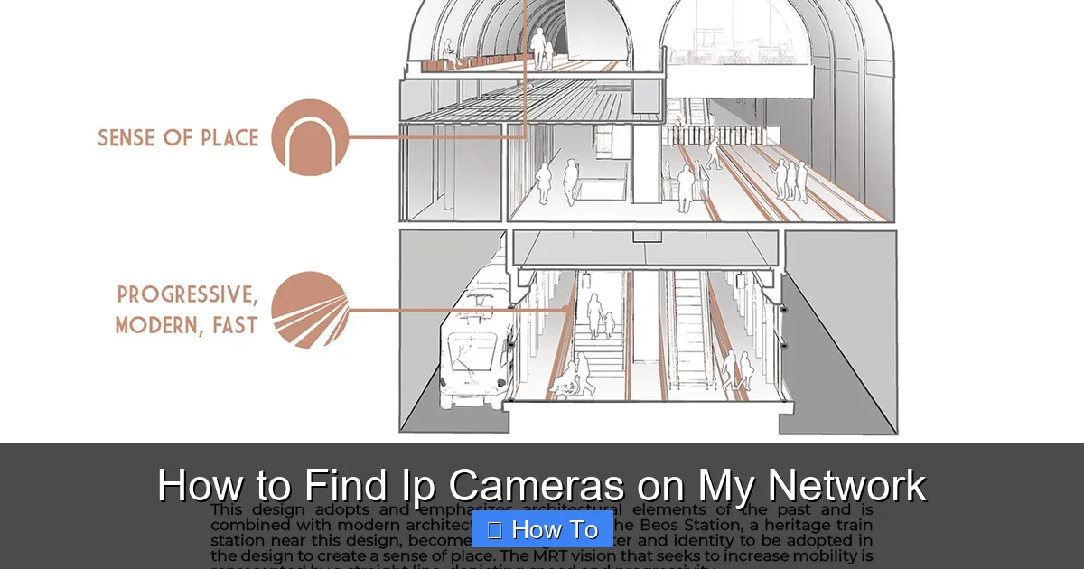 How to Find Ip Cameras on My Network