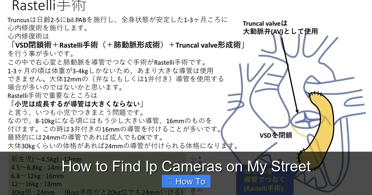 How to Find Ip Cameras on My Street