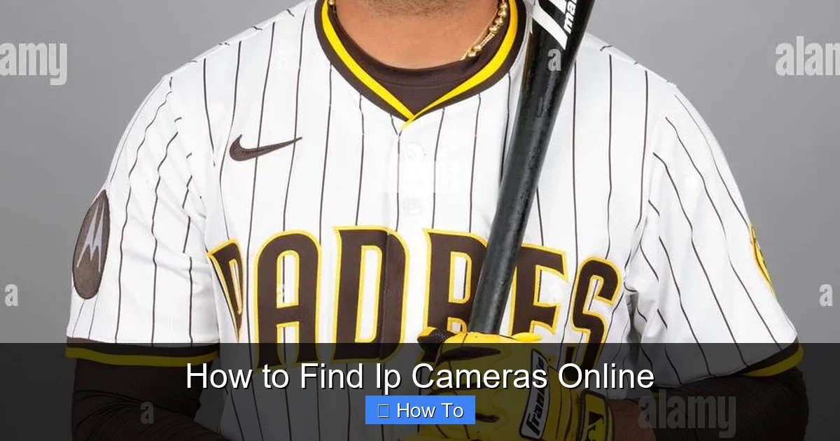 How to Find Ip Cameras Online