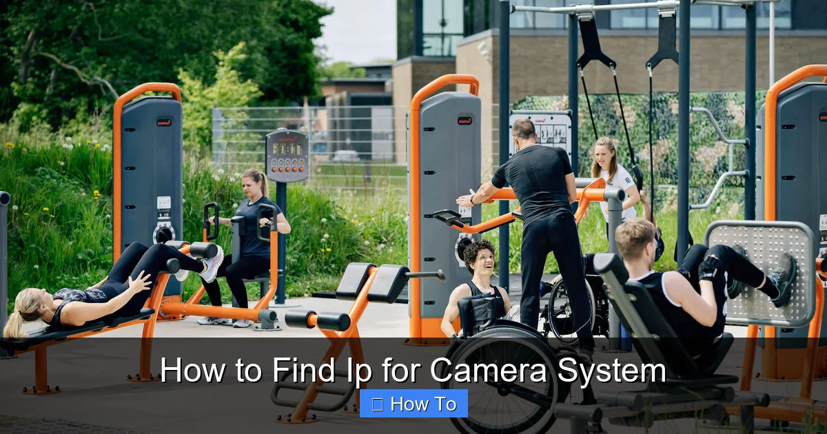 How to Find Ip for Camera System