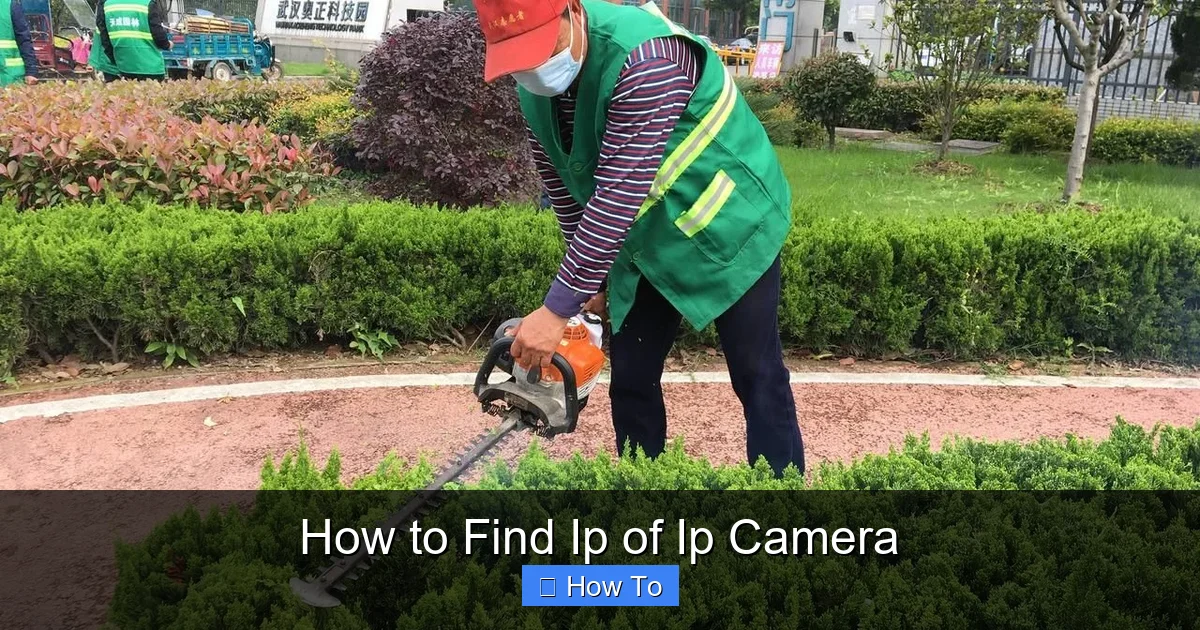How to Find Ip of Ip Camera