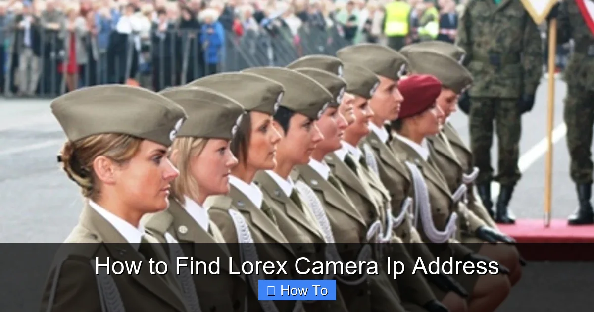 How to Find Lorex Camera Ip Address