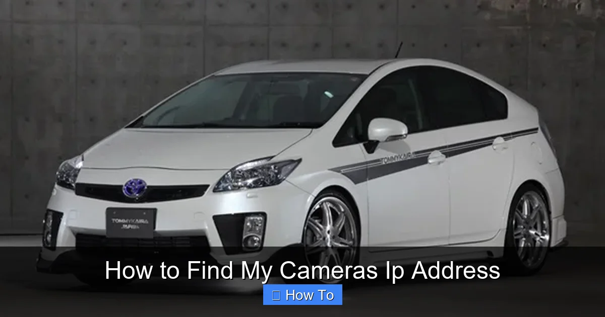 How to Find My Cameras Ip Address