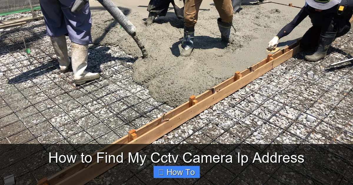 How to Find My Cctv Camera Ip Address