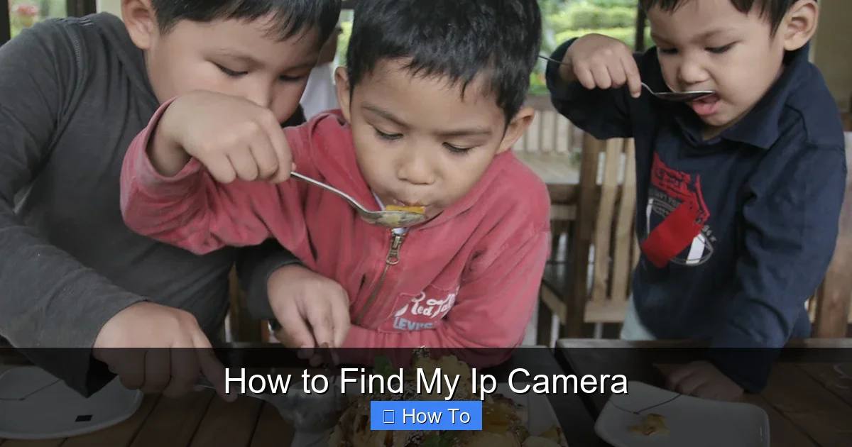 How to Find My Ip Camera