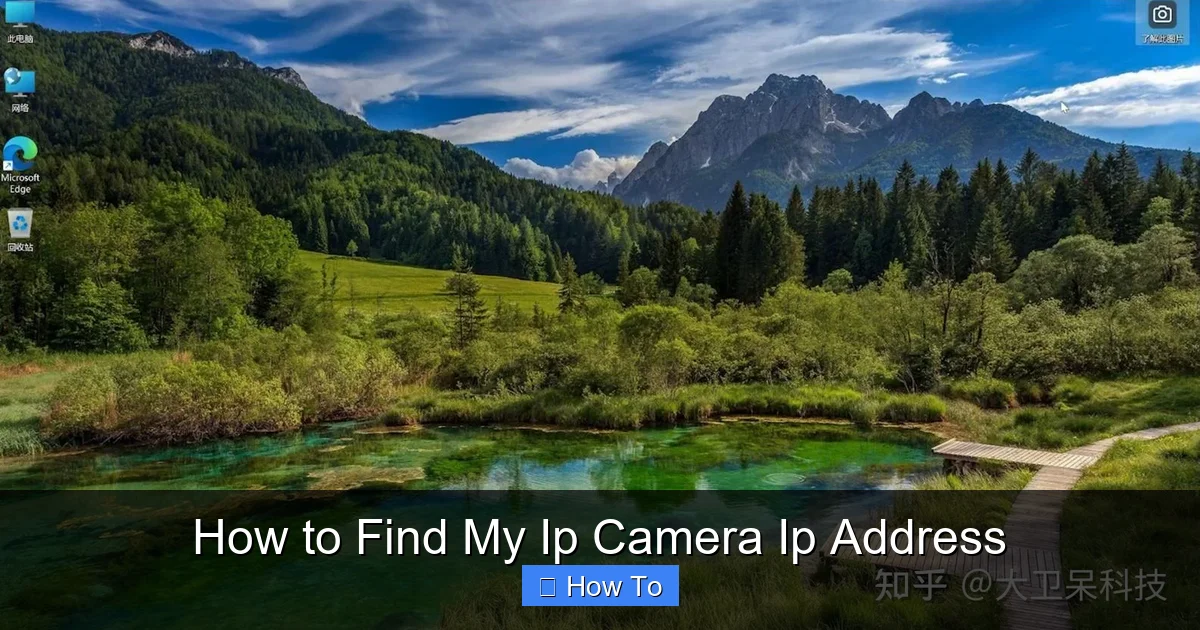 How to Find My Ip Camera Ip Address
