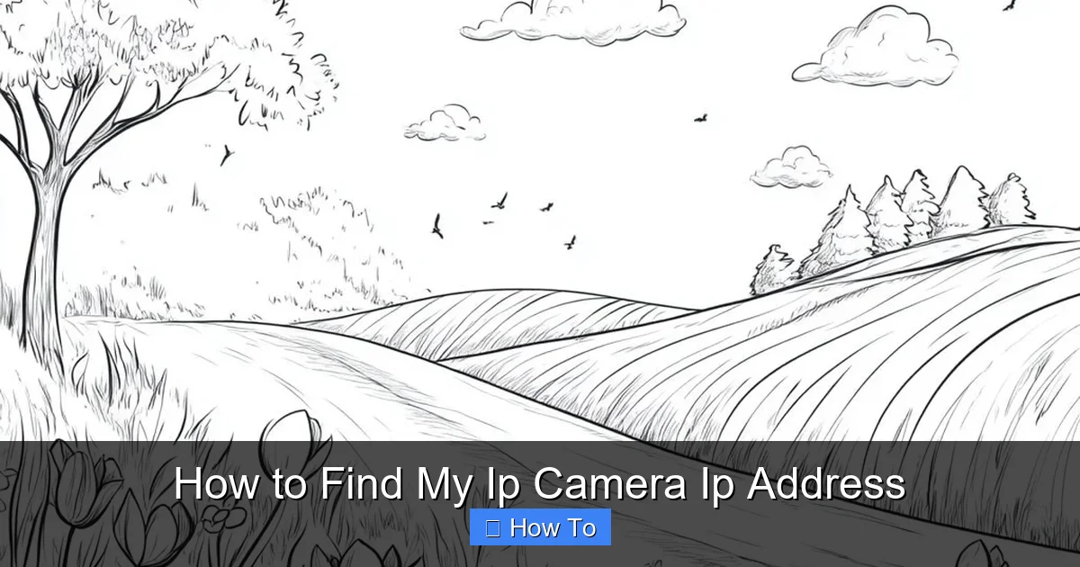 How to Find My Ip Camera Ip Address