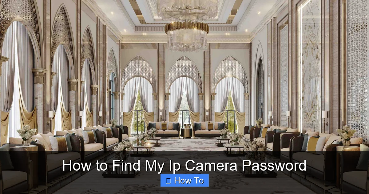 How to Find My Ip Camera Password