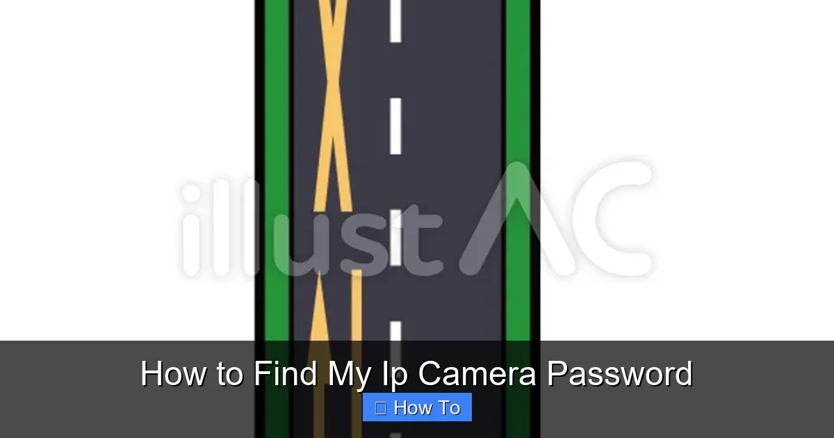 How to Find My Ip Camera Password