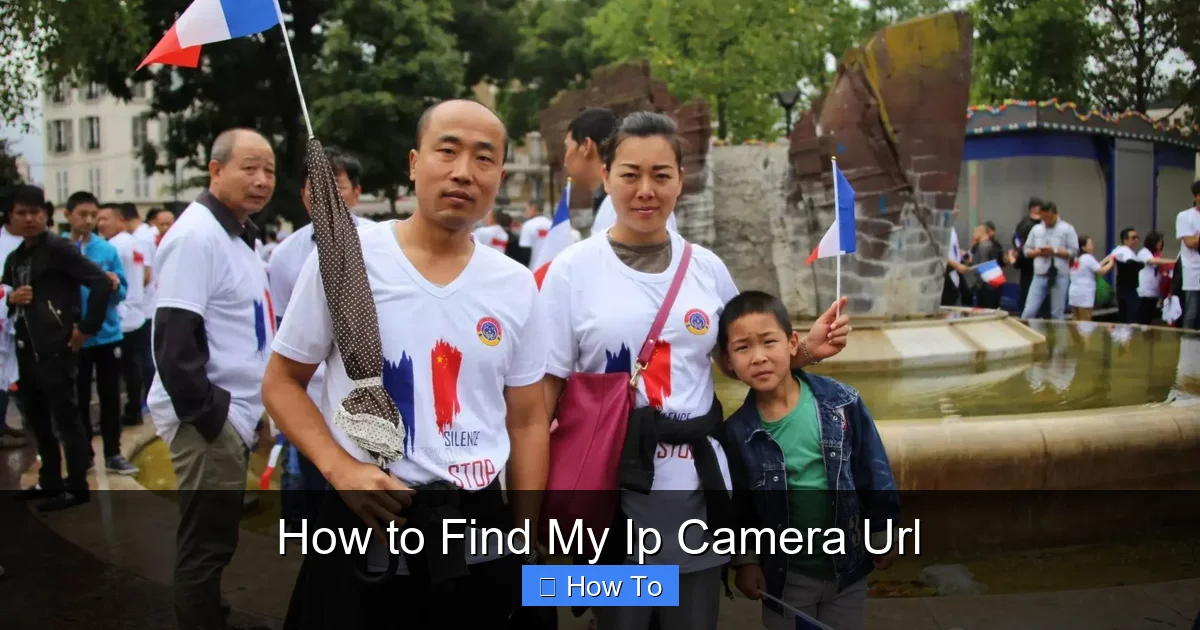 How to Find My Ip Camera Url