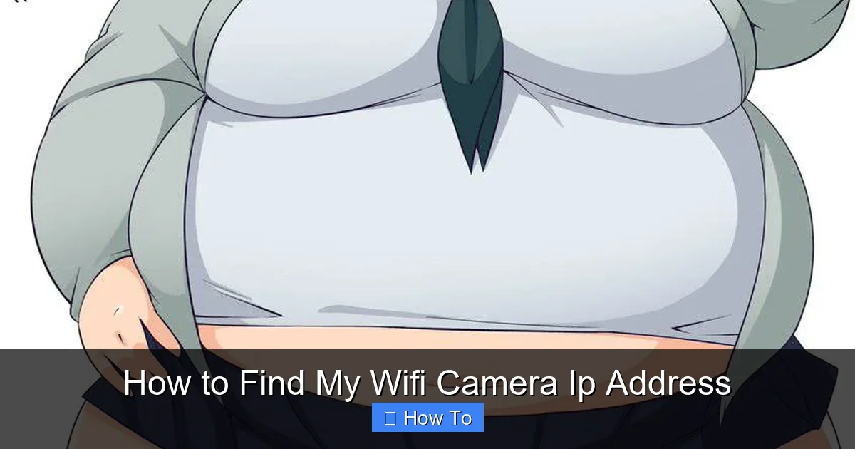 How to Find My Wifi Camera Ip Address