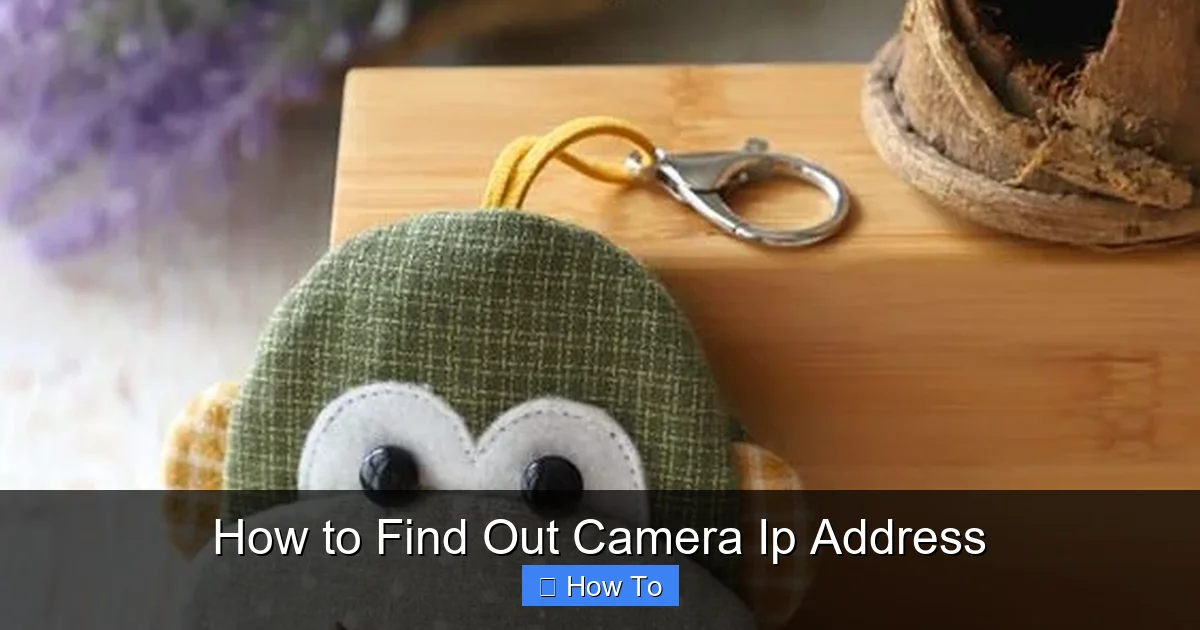 How to Find Out Camera Ip Address