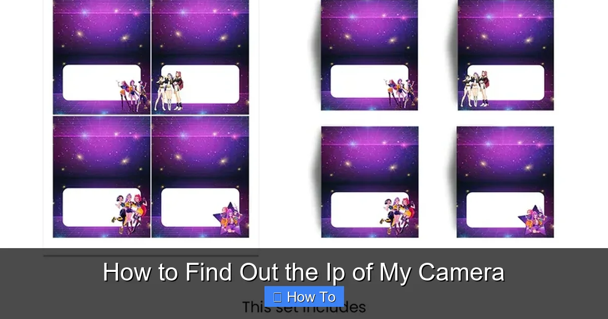 How to Find Out the Ip of My Camera